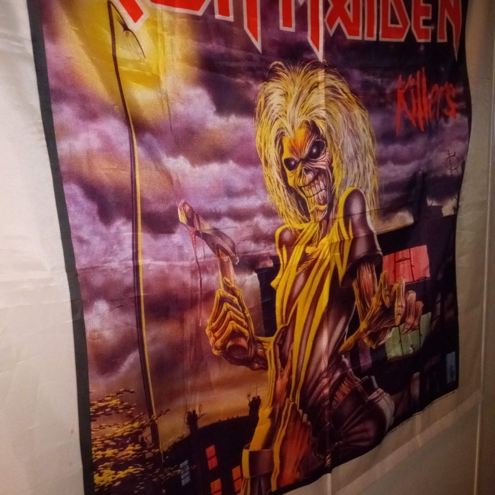 Vintage Iron Maiden Tapestery
